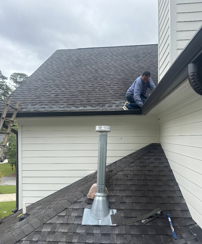 Gutter and roofing project showcase